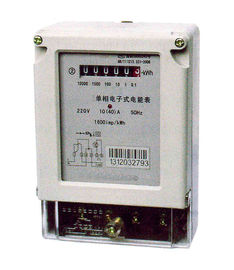 Two Wires Single Phase Electric Meter Active Energy Measuring With Register Display