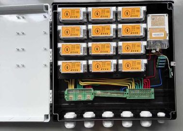 DIN Rail Mounting PLC Power Meter Box , Keypad Split Electric Meter Box Replacement