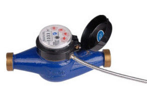 Remote Reading Brass Water Meter Residential Photoelectric Direct Reading Post Paid