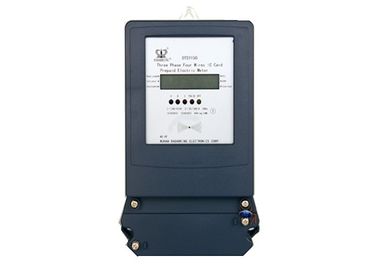 380V Anti Jamming Smart Card Prepaid 3 Phase 4 Wires Digital Meter With RS485 Interface