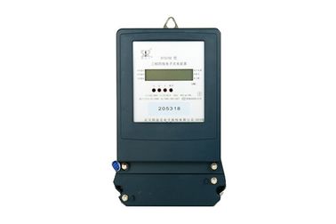 380V Three Phase Four Wires Electric Meter With Carrier Communication Module