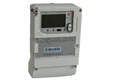 Ladder Billing Three Phase Fee Control Smart Electric Meter With Carrier Communication