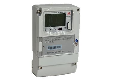 Ladder Billing Three Phase Fee Control Smart Electric Meter With Carrier Communication