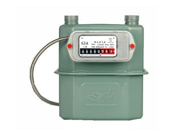 Classic Aluminum Diaphragm Prepaid Ultrasonic Flow Gas Meter G1.6 Home Use