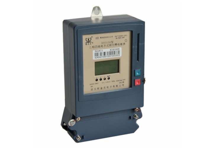 IC Card Prepayment Three Phase Smart Meter For Electricity Management ...