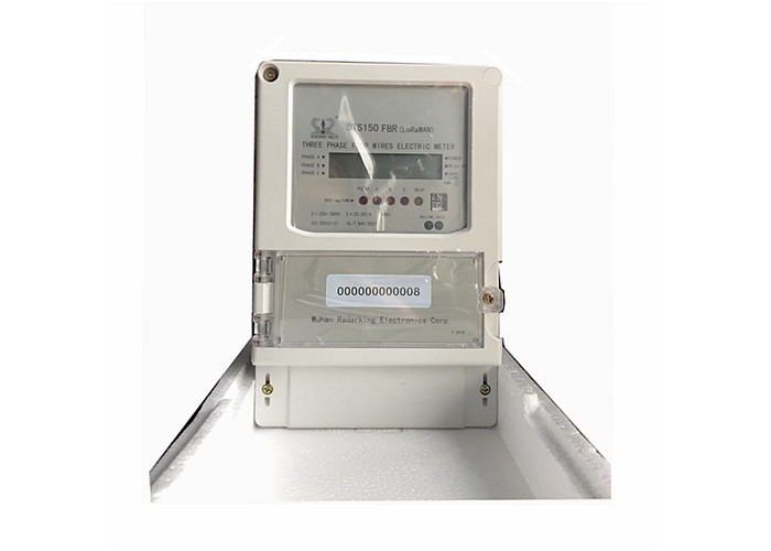 Three Phase Four Wires Lorawan Smart Energy Meter With Multi Function